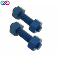 FRP bolt and nut threaded with hex nut